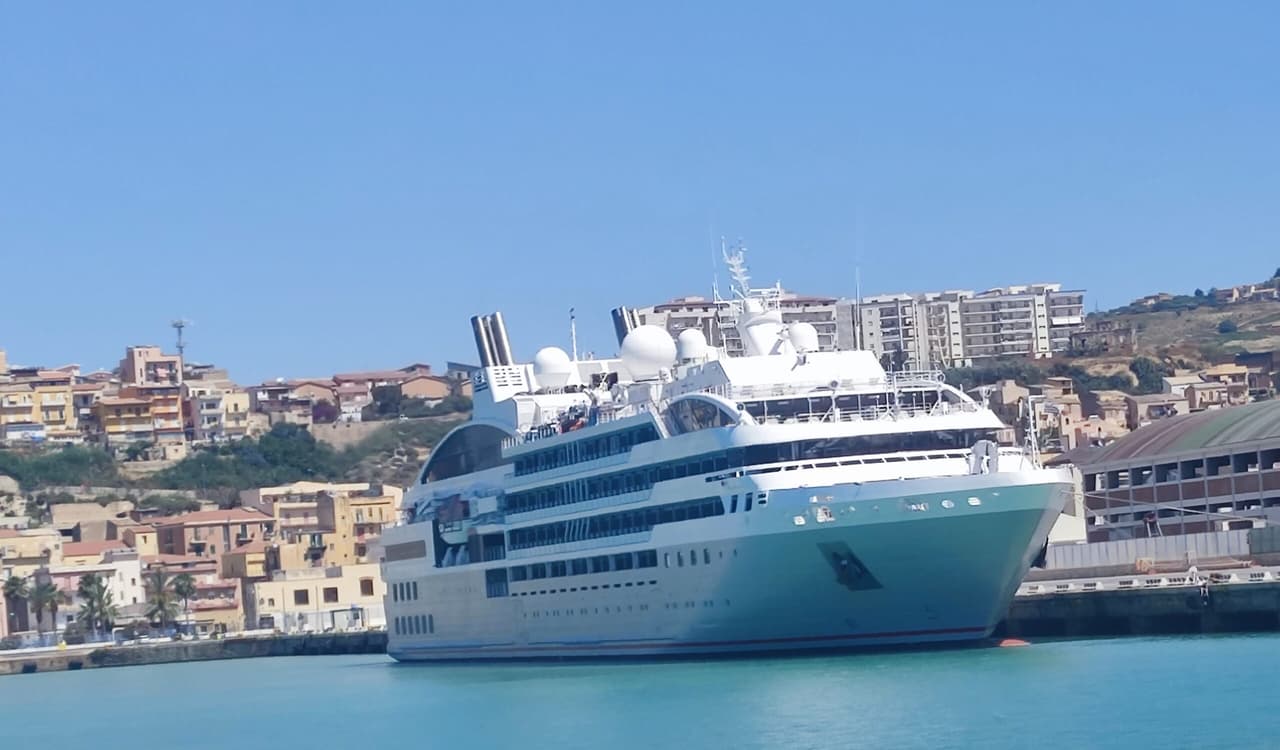 Tornano le navi da crociera a Porto Empedocle