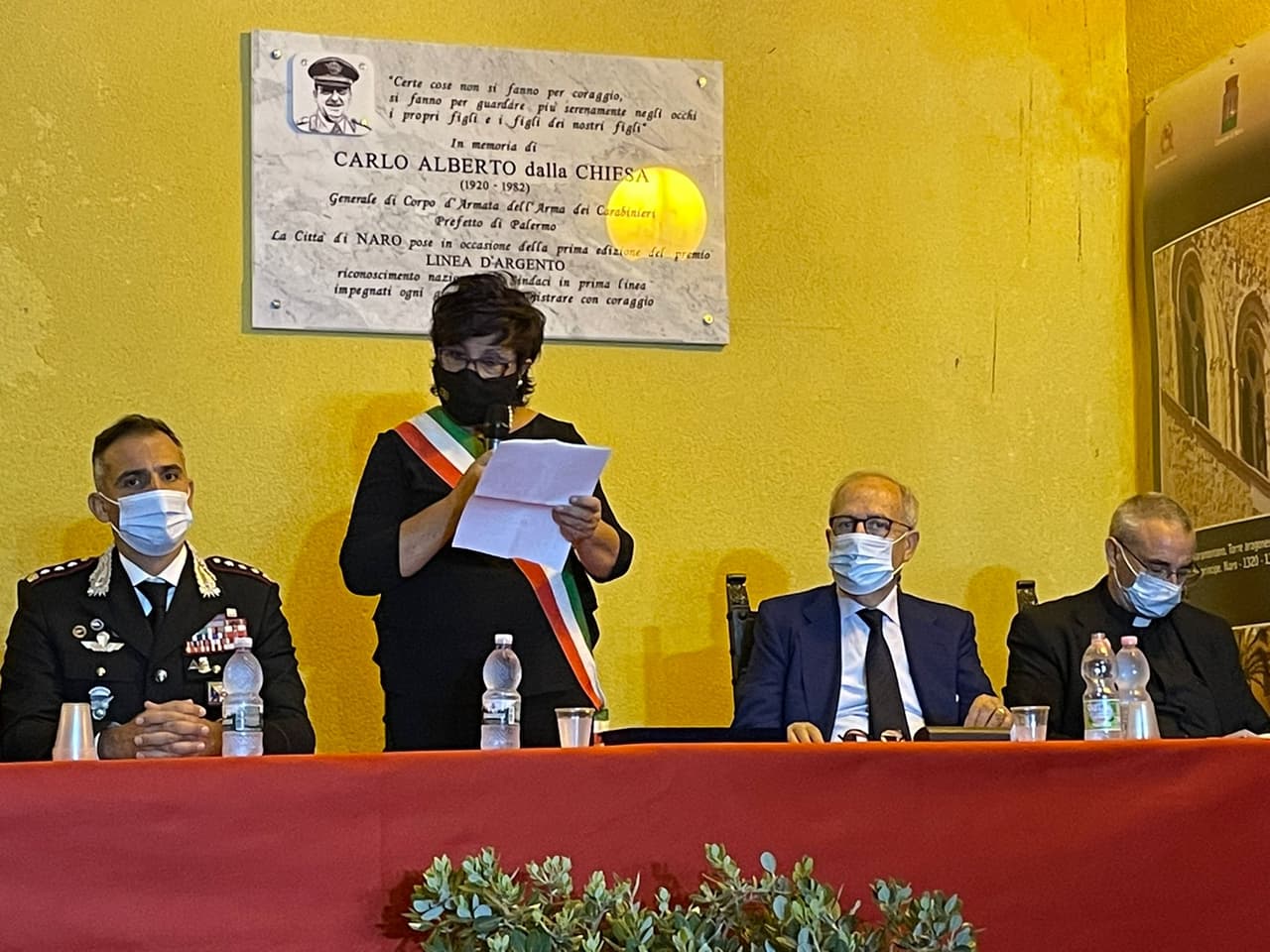NARO: IL SINDACO CONSEGNERA’ STASERA AL COLONNELLO VITTORIO STINGO LA PERGAMENA DELLA CITTADINANZA ONORARIA