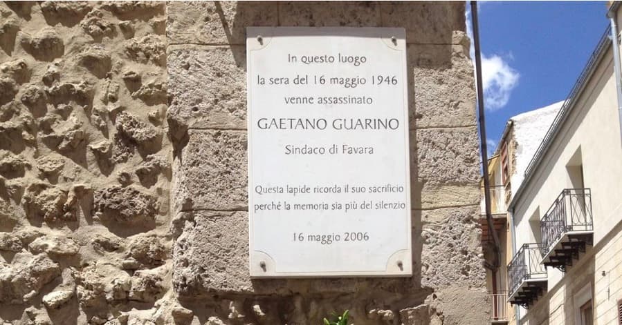 Favara non dimentica Gaetano Guarino, a 80 anni dal delitto, l’evento “Il dovere della memoria”