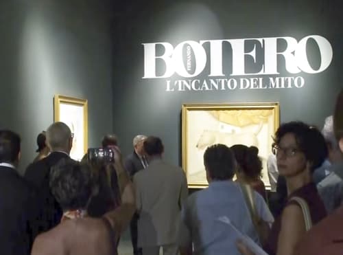 Le opere di Fernando Botero in mostra alla Valle dei Templi