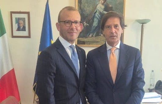 L’on. Luigi Salvaggio incontra il prefetto Salvatore Caccamo