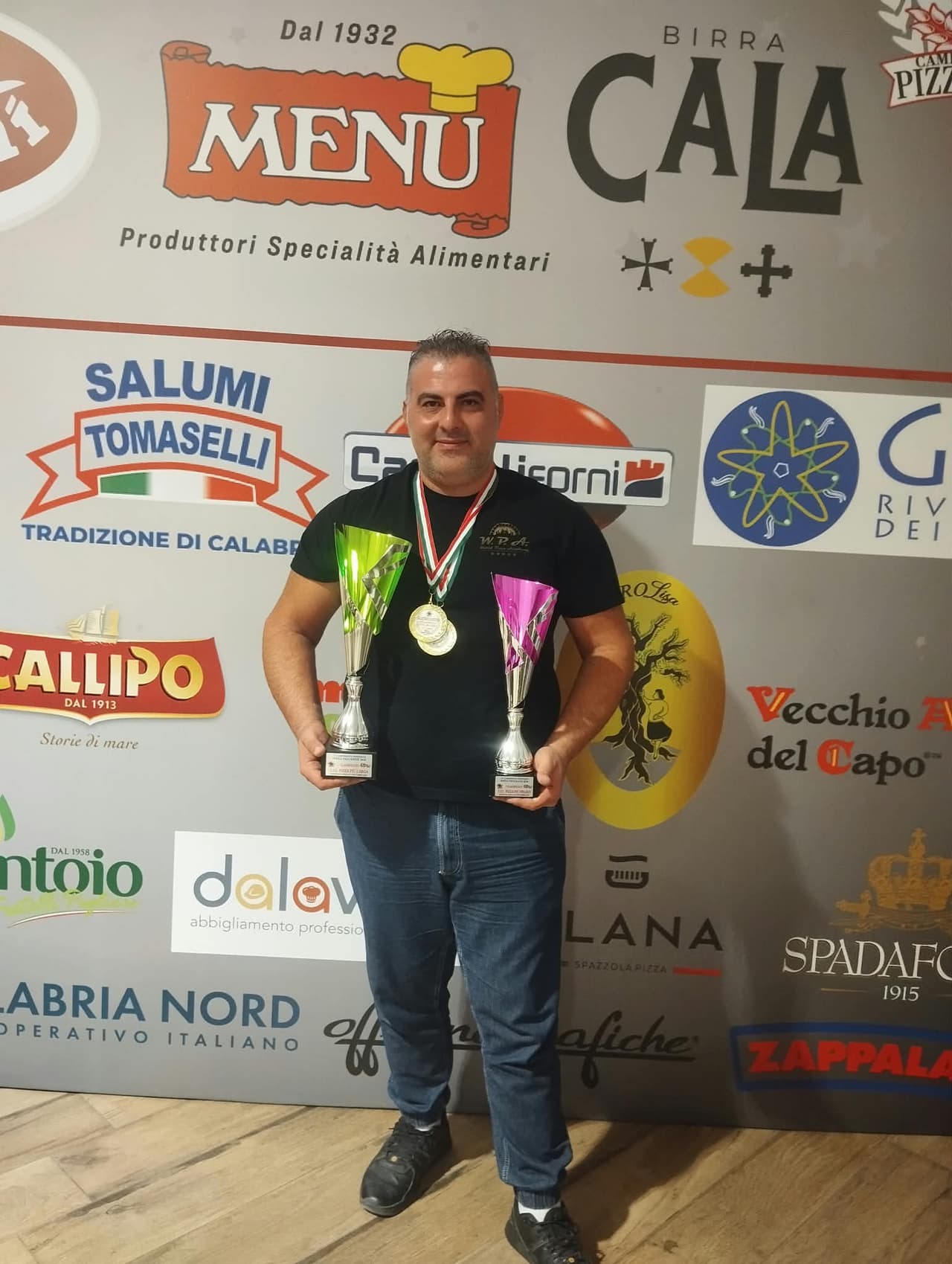 Pizza, Agrigento sul tetto del mondo: doppio podio per Michele Lupo de “La Tana del Lupo”