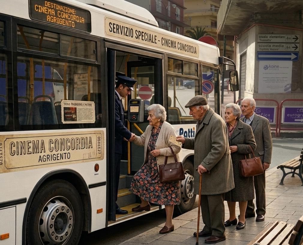 Il film “Tradimento e Potere appartiene a Favara”: un pullman gratuito per accompagnare gli anziani al cinema